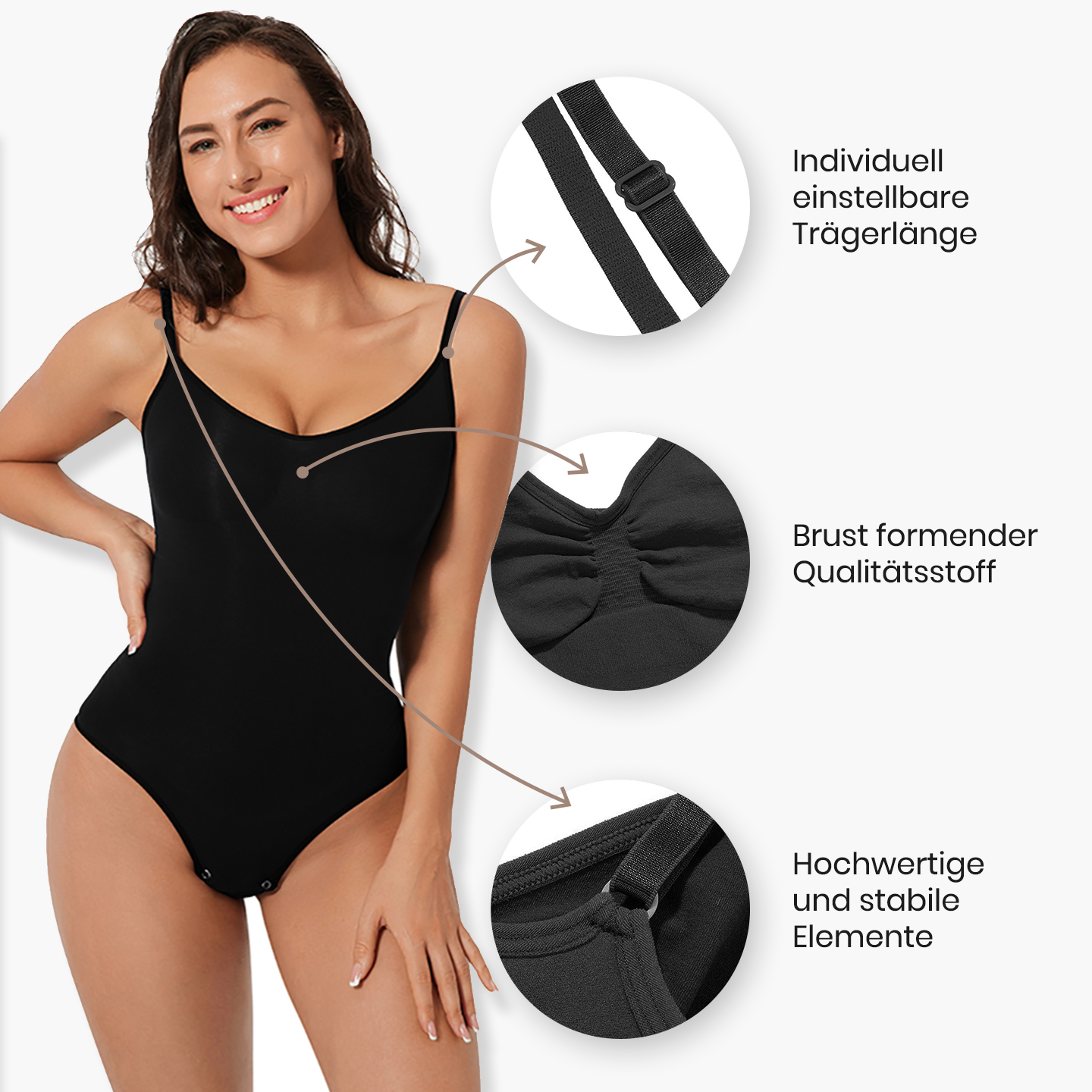 Bodysuit Sculpting Shapewear mit Slip - Secret Sale