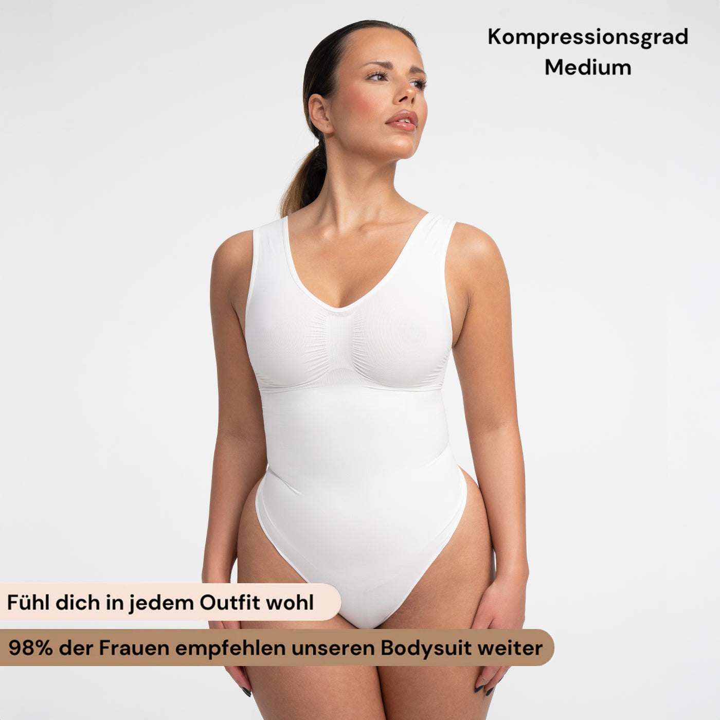 Tank Bodysuit Sculpting Shapewear mit Slip - Secret Sale