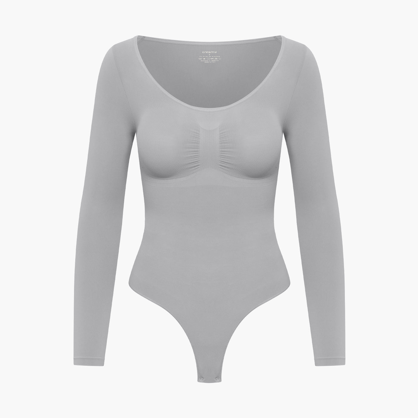 Bodysuit Sculpting Shapewear Longsleeve mit String - Secret Sale