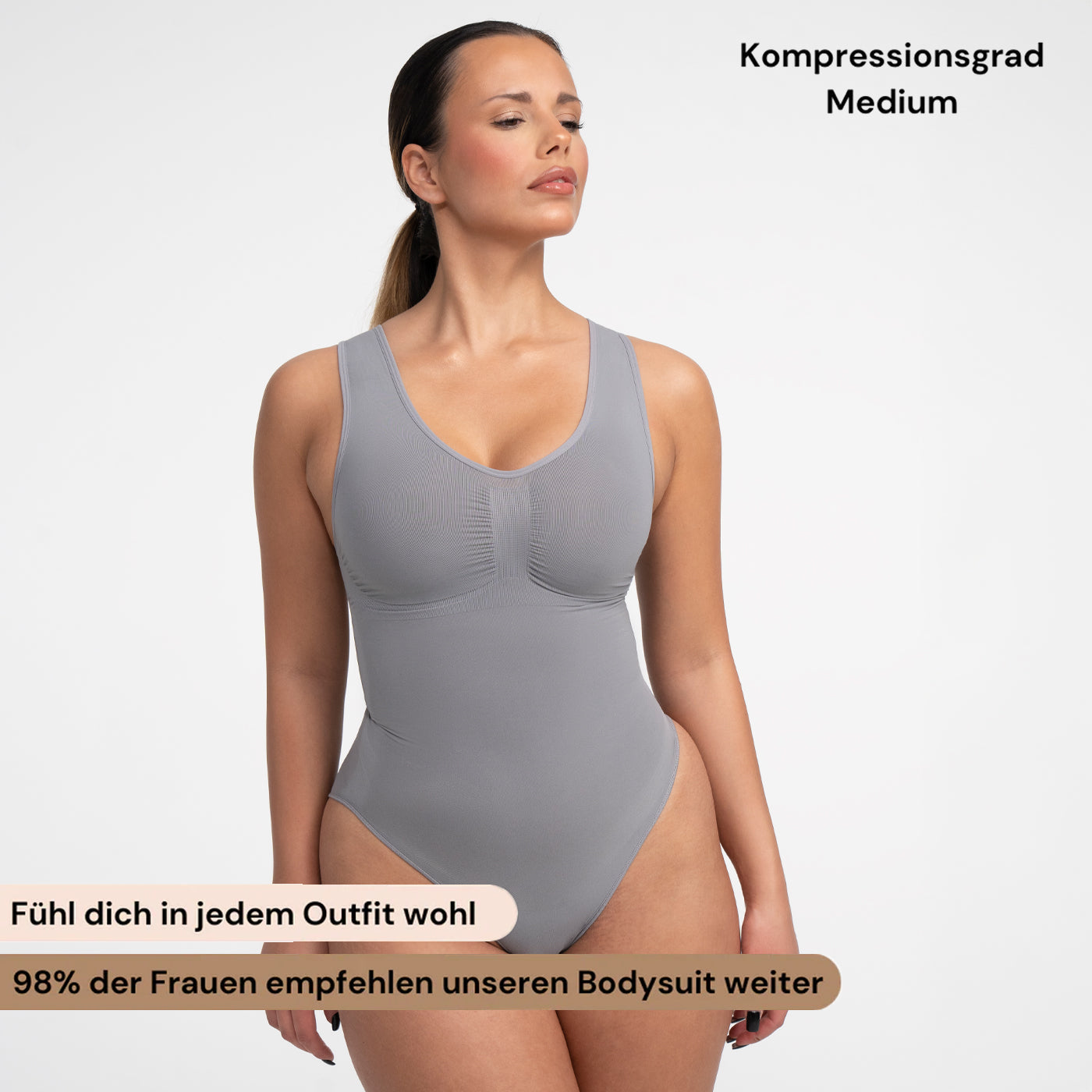 Tank Bodysuit Sculpting Shapewear mit Slip - Secret Sale