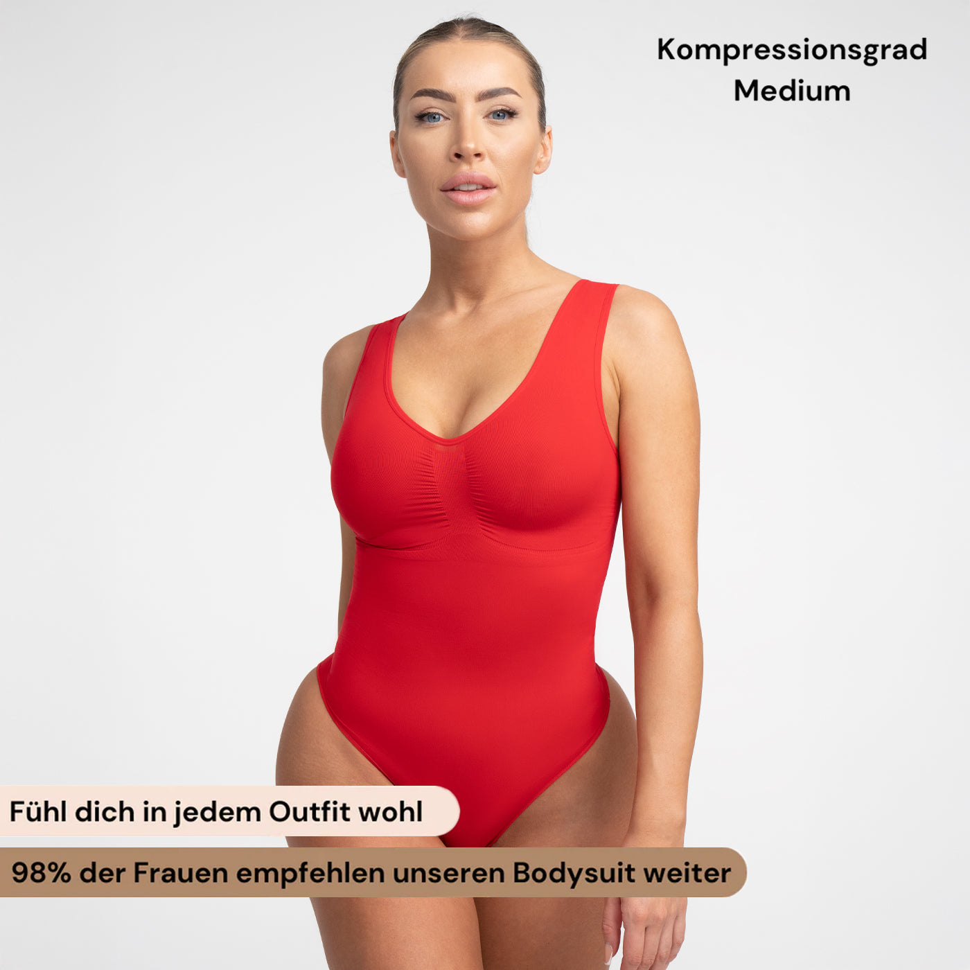 Tank Bodysuit Sculpting Shapewear mit Slip - Secret Sale