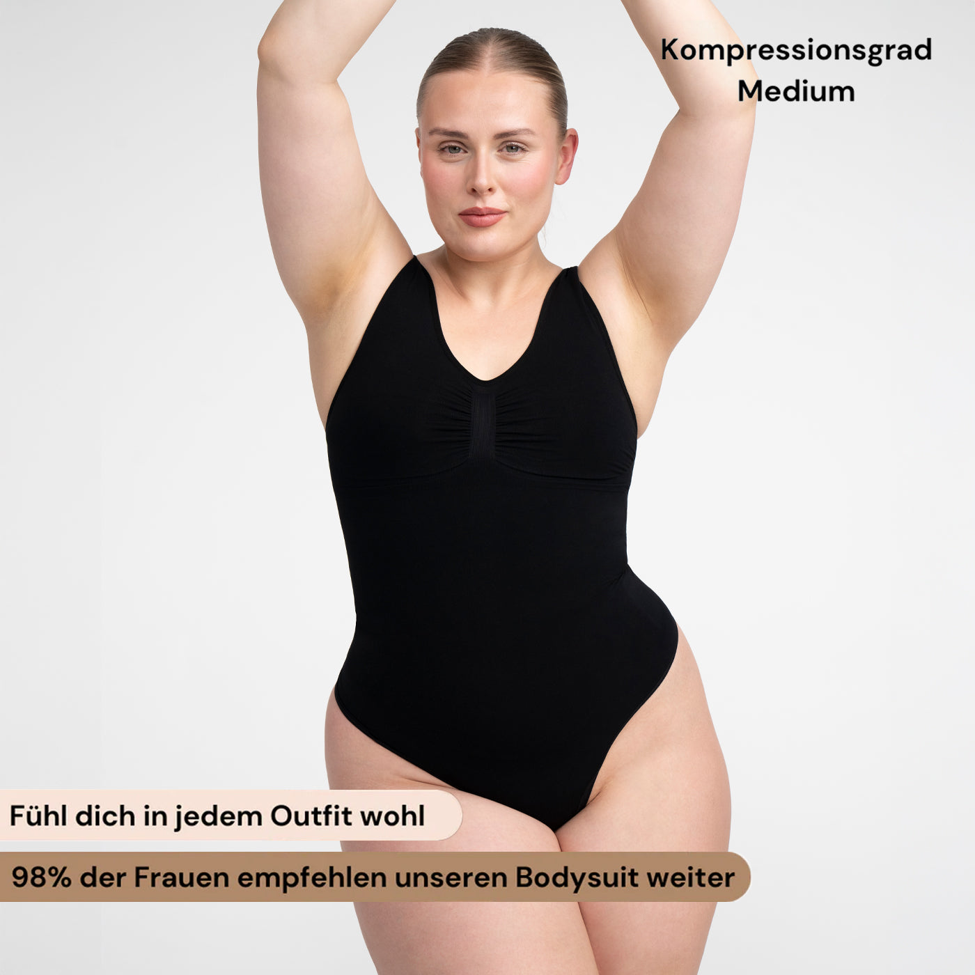 Tank Bodysuit Sculpting Shapewear mit String - Secret Sale