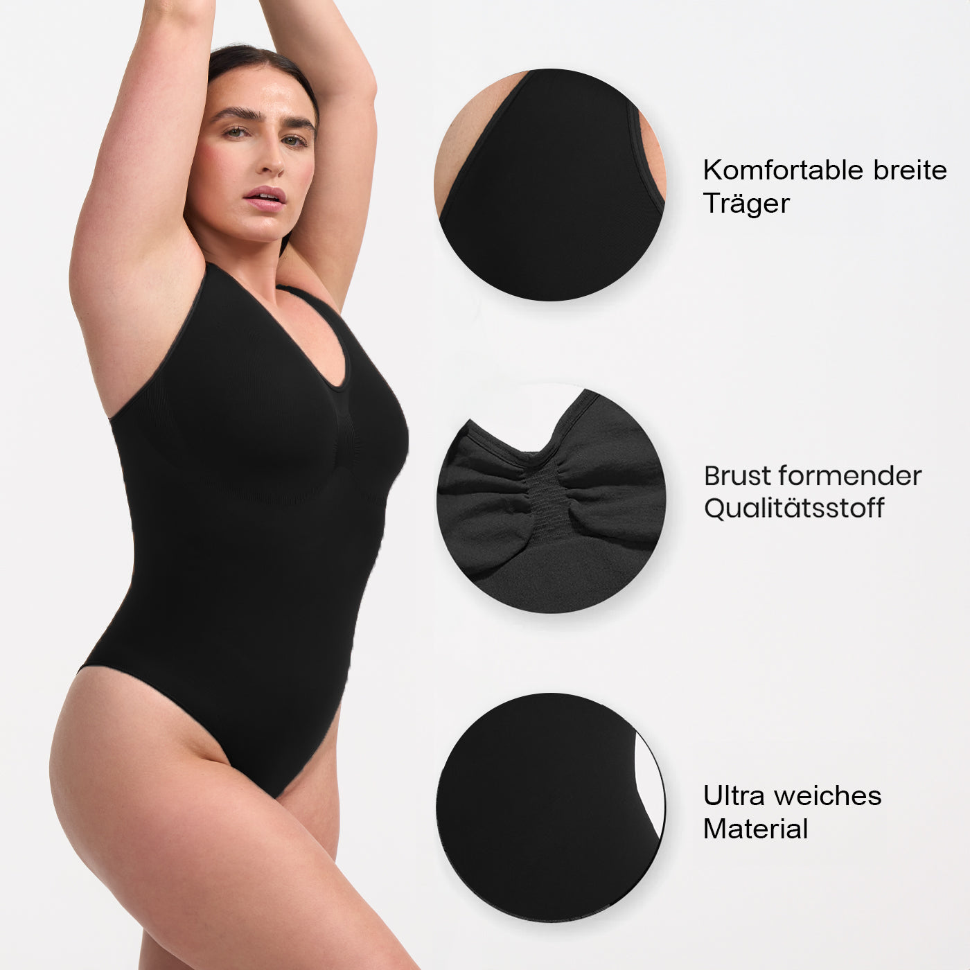 Tank Bodysuit Sculpting Shapewear mit Slip - Secret Sale