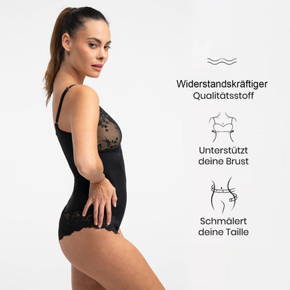 Sculpting Lace Shapewear Bodysuit mit Slip - Secret Sale