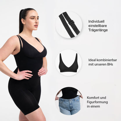 Bodysuit Sculpting Shapewear mit offener Brust - Secret Sale