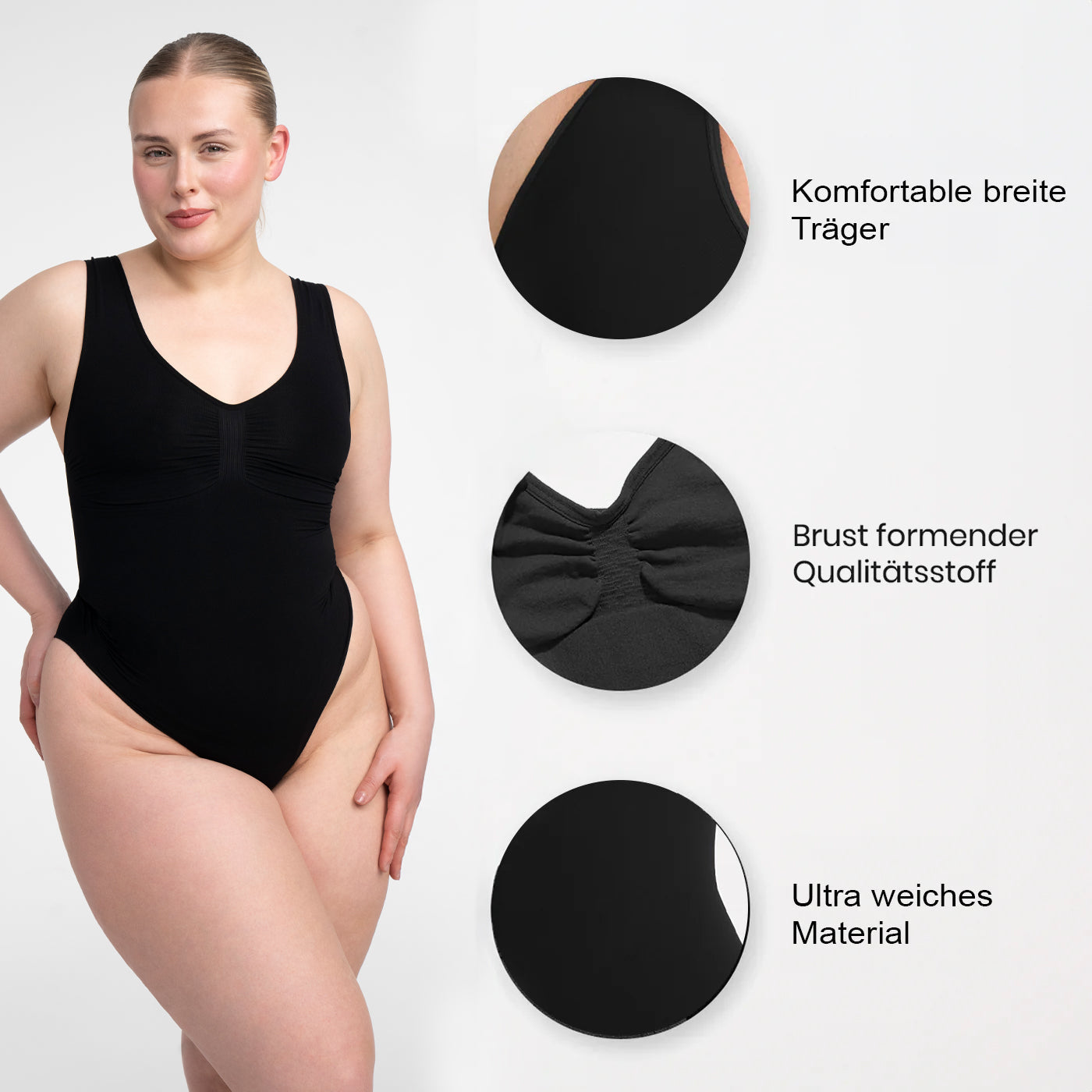 Tank Bodysuit Sculpting Shapewear mit String - Secret Sale