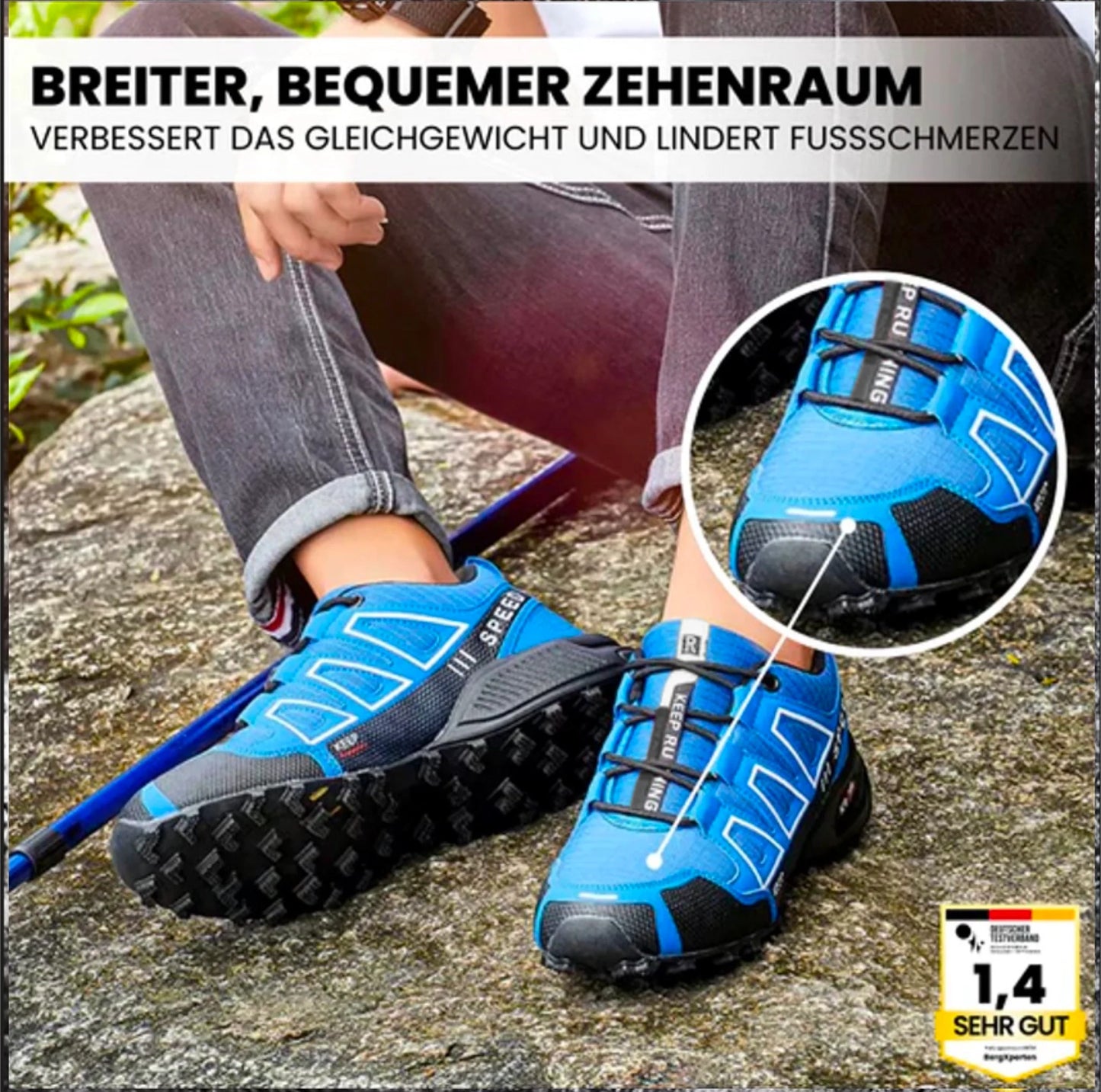 OrthoTrekking - ergonomischer schmerzlindernder